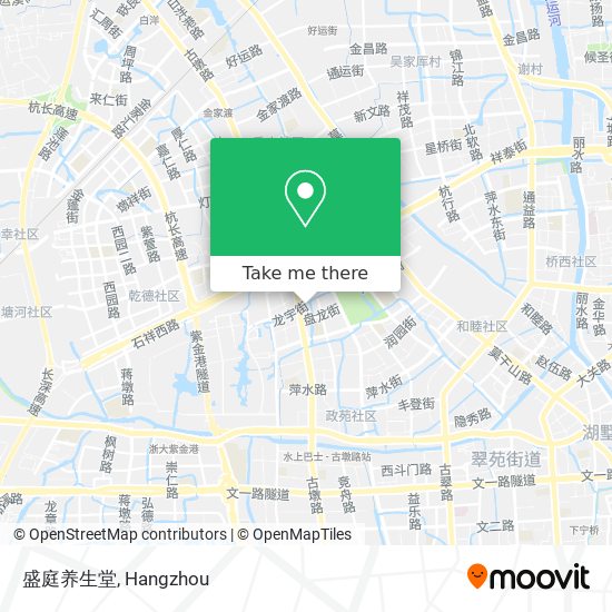 盛庭养生堂 map
