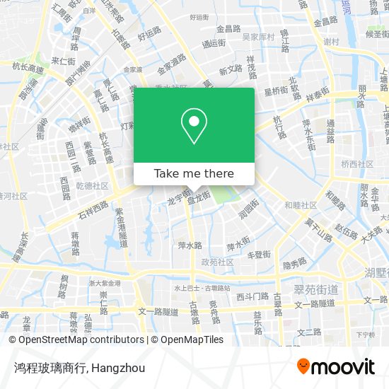 鸿程玻璃商行 map