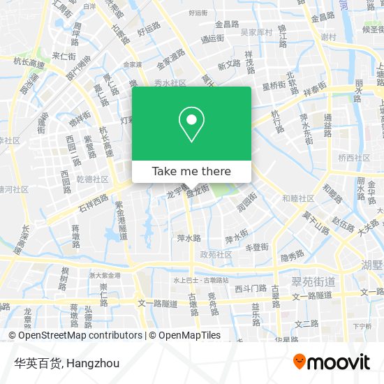 华英百货 map