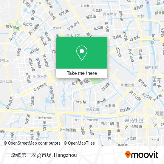 三墩镇第三农贸市场 map