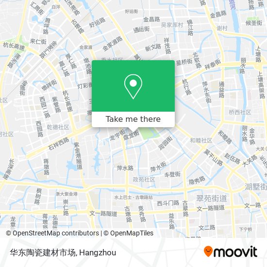 华东陶瓷建材市场 map