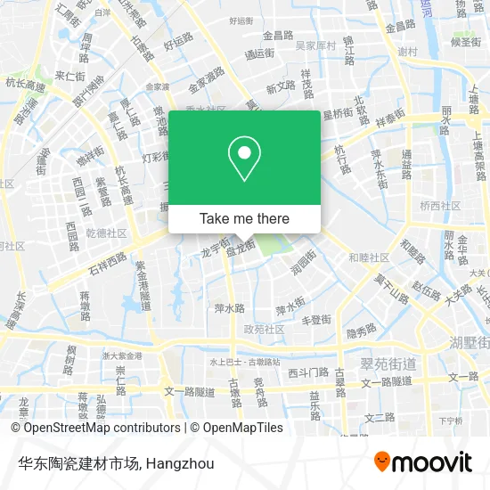 华东陶瓷建材市场 map