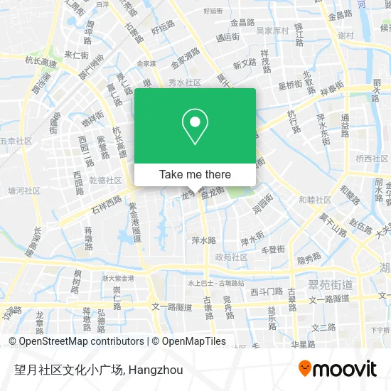 望月社区文化小广场 map