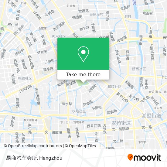 易商汽车会所 map