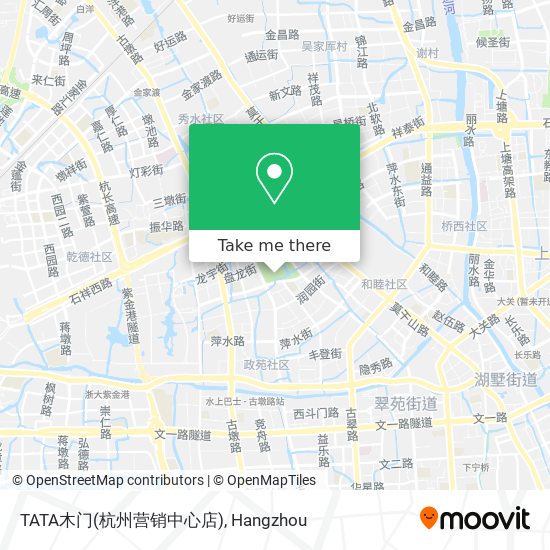 TATA木门(杭州营销中心店) map