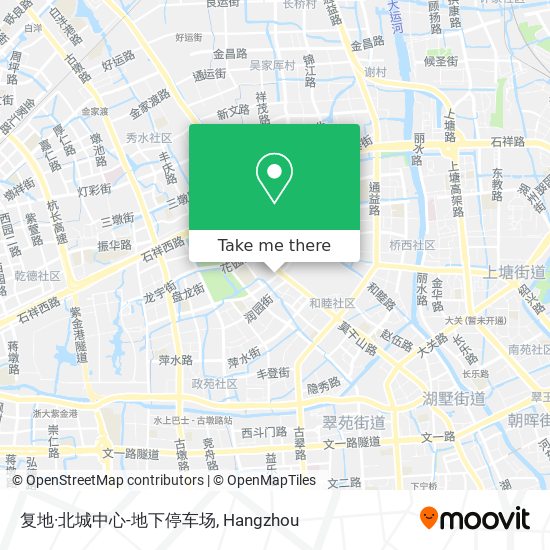 复地·北城中心-地下停车场 map