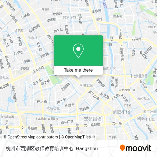 杭州市西湖区教师教育培训中心 map