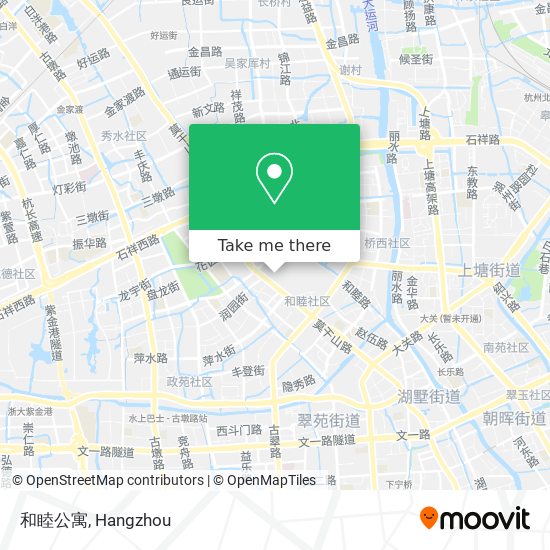 和睦公寓 map