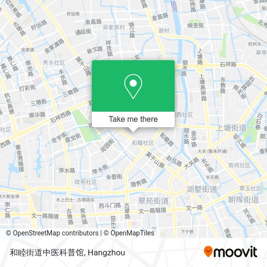 和睦街道中医科普馆 map