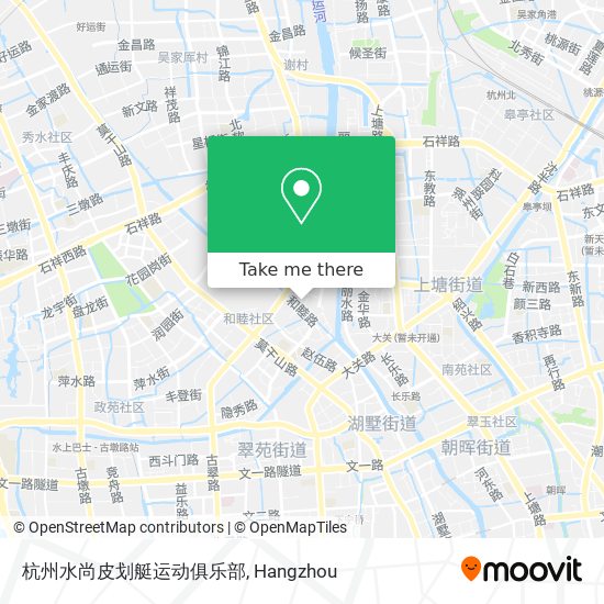 杭州水尚皮划艇运动俱乐部 map