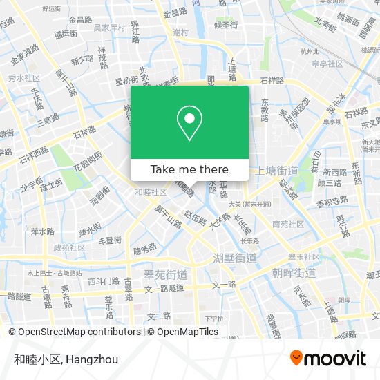 和睦小区 map