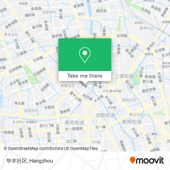 华丰社区 map