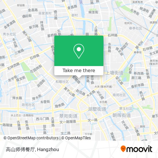 高山师傅餐厅 map