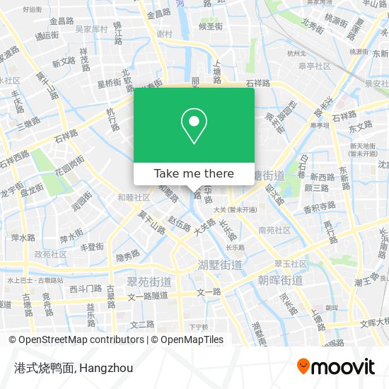 港式烧鸭面 map