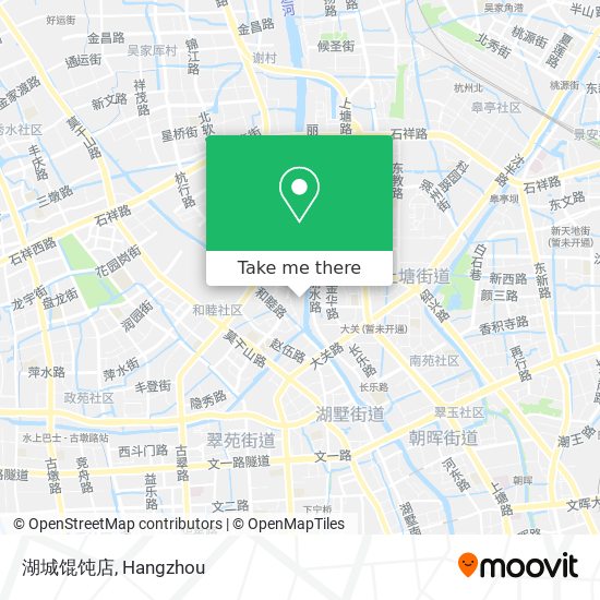 湖城馄饨店 map