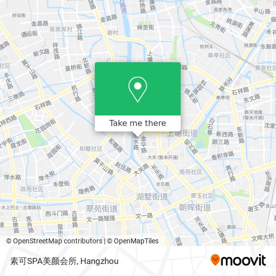 素可SPA美颜会所 map