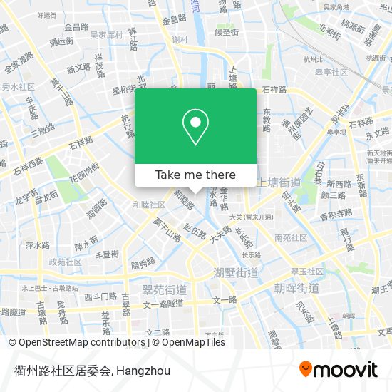 衢州路社区居委会 map
