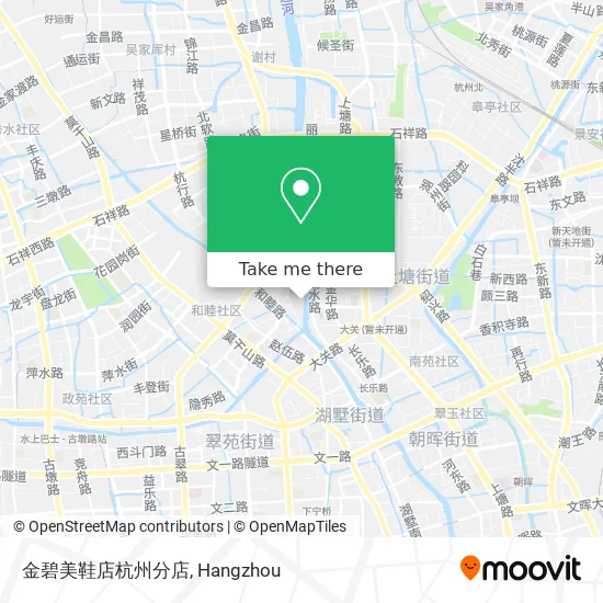 金碧美鞋店杭州分店 map