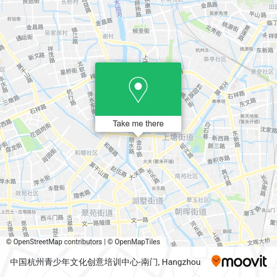 中国杭州青少年文化创意培训中心-南门 map