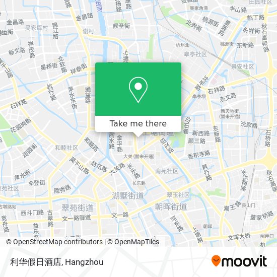 利华假日酒店 map