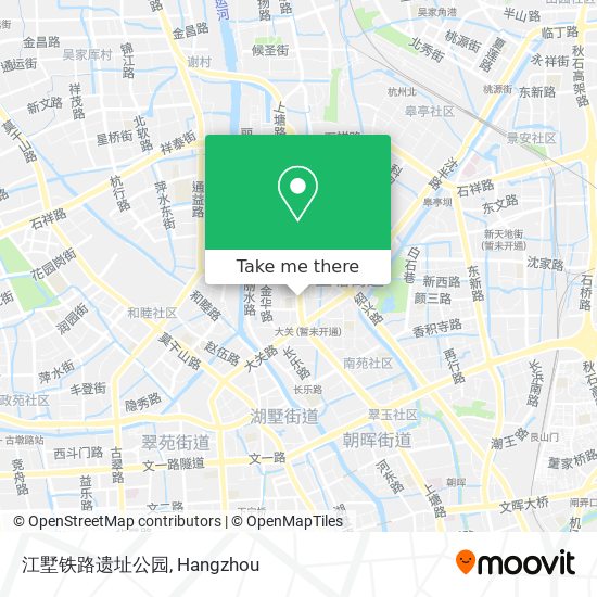 江墅铁路遗址公园 map