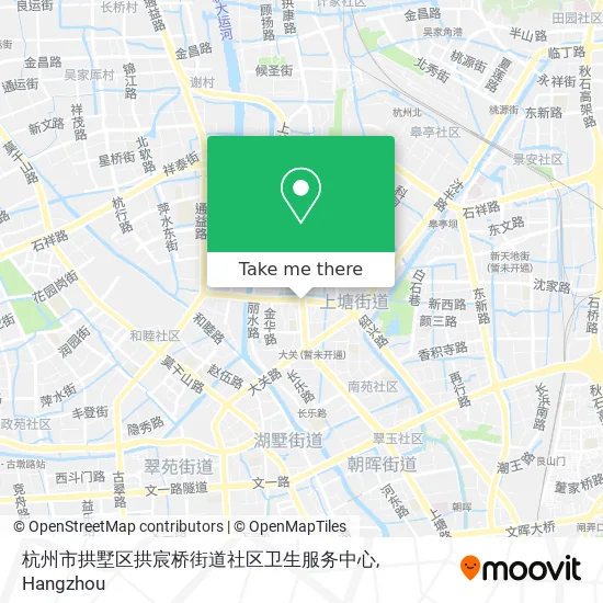 杭州市拱墅区拱宸桥街道社区卫生服务中心 map