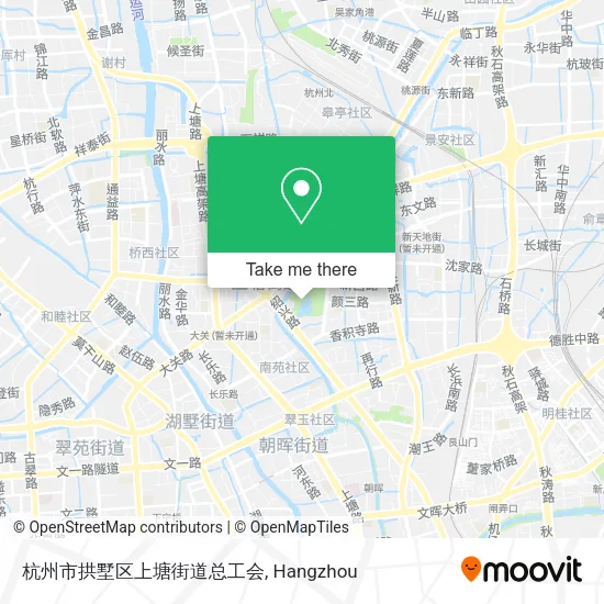 杭州市拱墅区上塘街道总工会 map