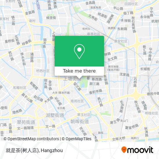 就是茶(树人店) map