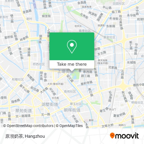 原沏奶茶 map