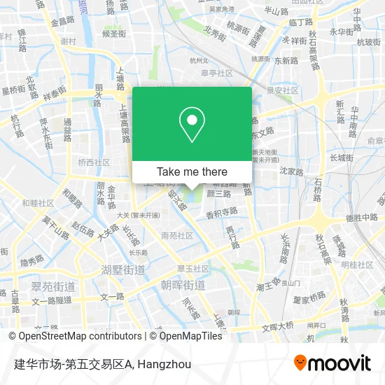 建华市场-第五交易区A map