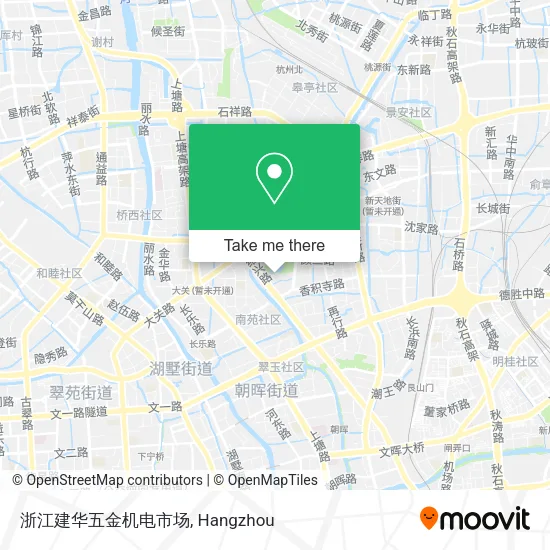 浙江建华五金机电市场 map