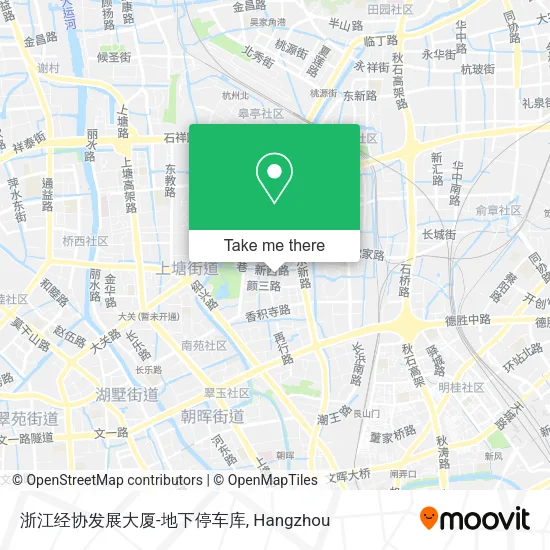浙江经协发展大厦-地下停车库 map