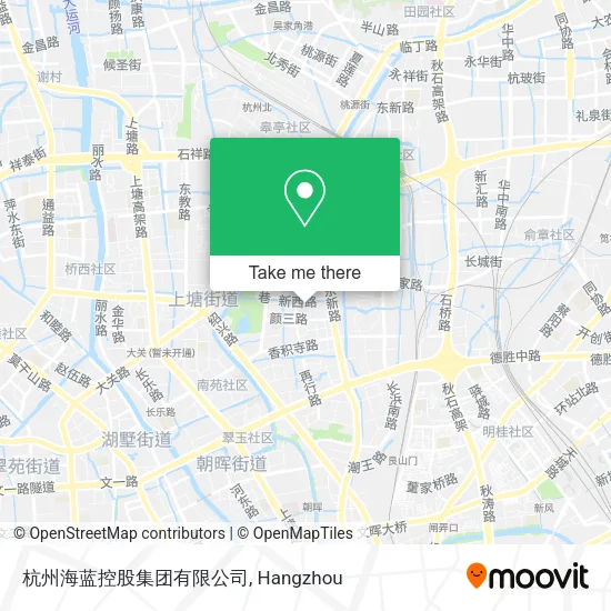 杭州海蓝控股集团有限公司 map