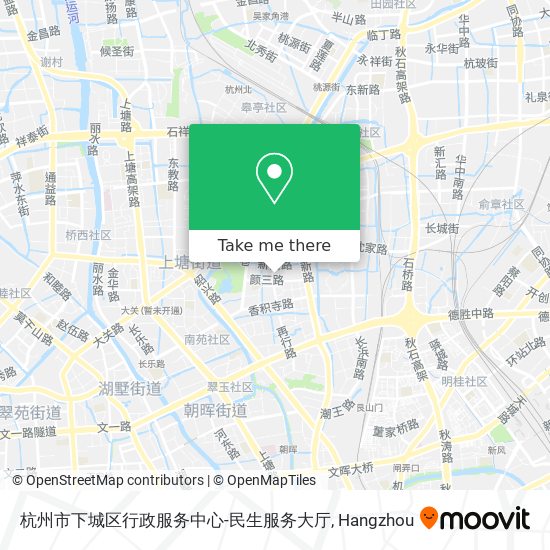 杭州市下城区行政服务中心-民生服务大厅 map