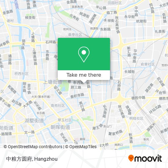 中粮方圆府 map