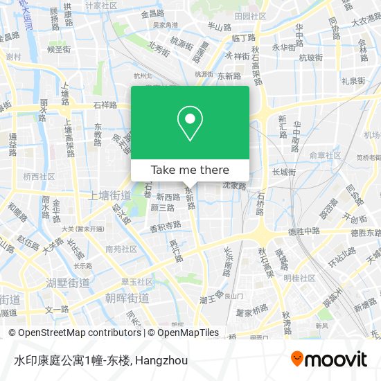 水印康庭公寓1幢-东楼 map