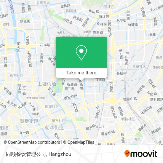 同顺餐饮管理公司 map