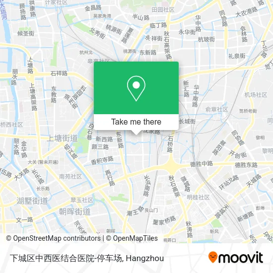 下城区中西医结合医院-停车场 map