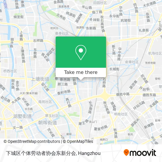下城区个体劳动者协会东新分会 map