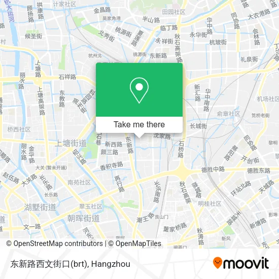 东新路西文街口(brt) map