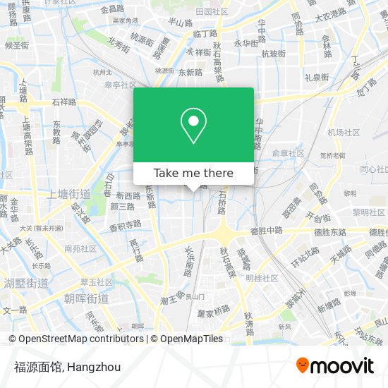 福源面馆 map