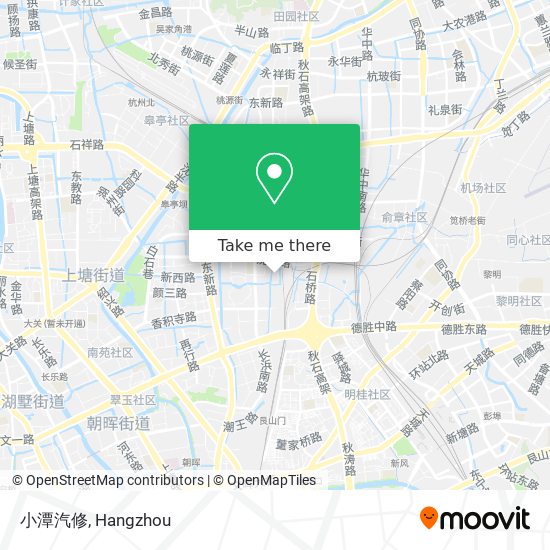 小潭汽修 map