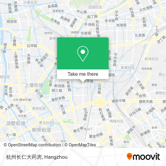 杭州长仁大药房 map