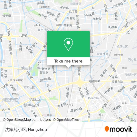 沈家苑小区 map
