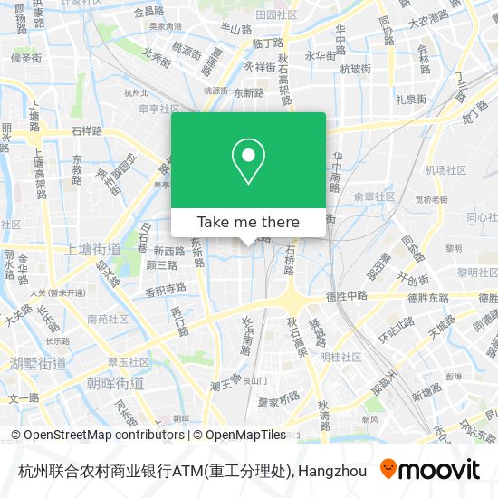 杭州联合农村商业银行ATM(重工分理处) map