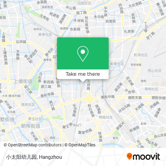 小太阳幼儿园 map