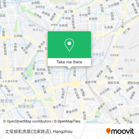 丈母娘私房菜(沈家路店) map