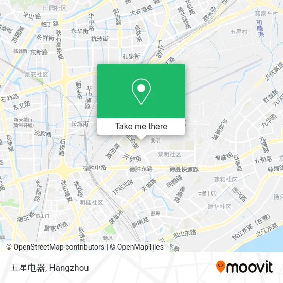 五星电器 map