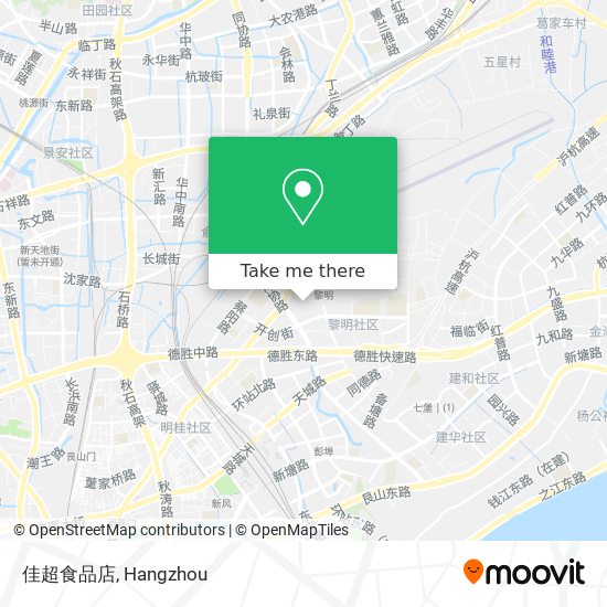佳超食品店 map