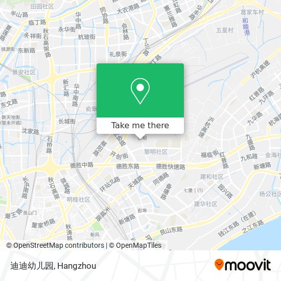 迪迪幼儿园 map